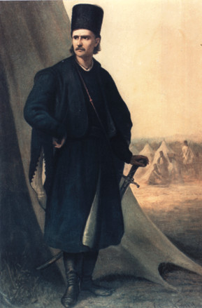 Tudor Vladimirescu, pictură de Theodor Aman