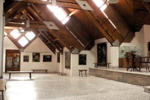 Interior din Cetatea Miko, Miercurea-Ciuc