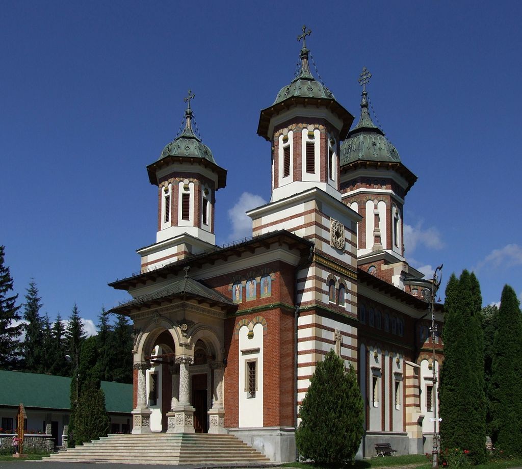 Biserica nouă a Mănăstirii Sinaia (1842-1846) (Foto Marcin Szala, Wikipedia)